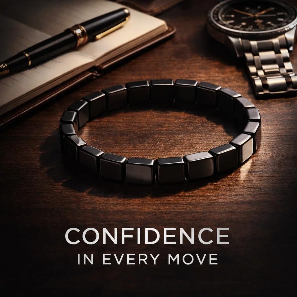Hematite Companion Bracelet Men - Reignites Masculine Energy
