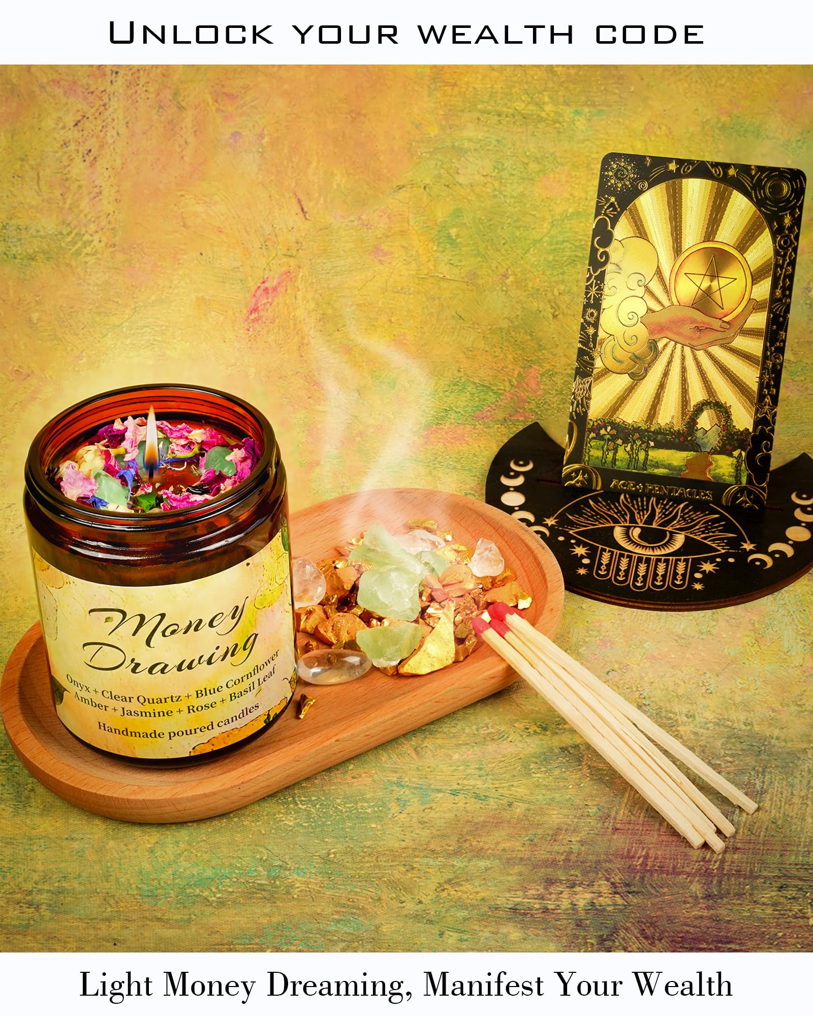 Money Drawing Candle
