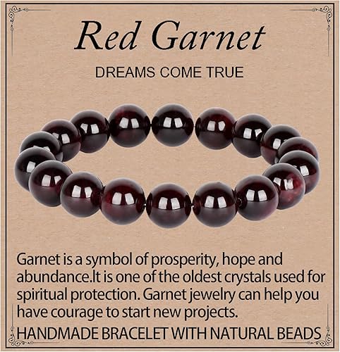 Garnet Companion Bracelet