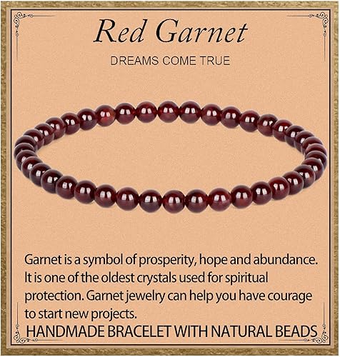Garnet Companion Bracelet